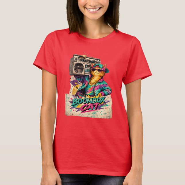 HÖGTALARKATT T SHIRT (Framsida)