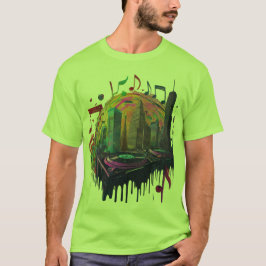 Högtalarljudvågor: Retro Beats, Modern Grooves T Shirt