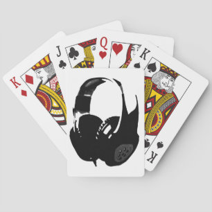 Högtalartelefon för popkonst casinokort