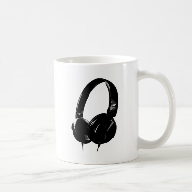 Högtalartelefon för popkonst kaffemugg (Höger)