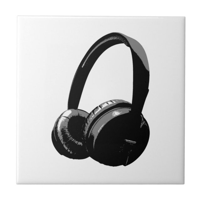 Högtalartelefon för popkonst kakelplatta (Framsidan)