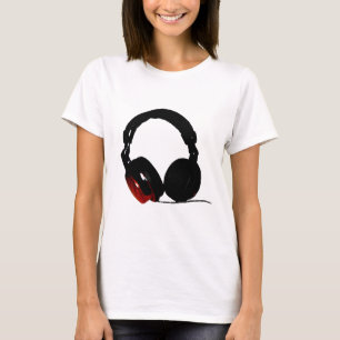 Högtalartelefon för popkonst t-shirt