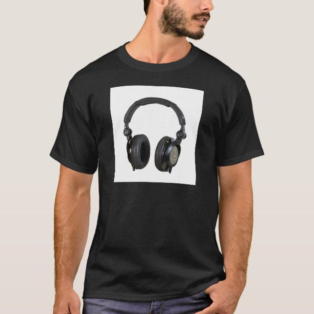 Högtalartelefon för popkonst t-shirt (Framsida)