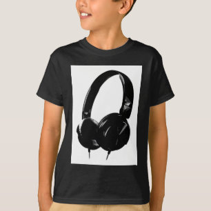 Högtalartelefon för popkonst tee shirt
