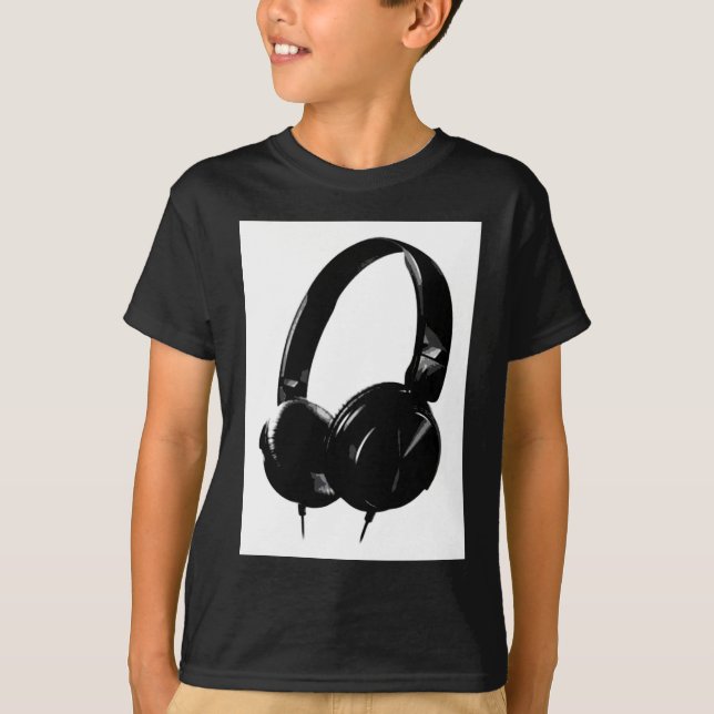 Högtalartelefon för popkonst tee shirt (Framsida)