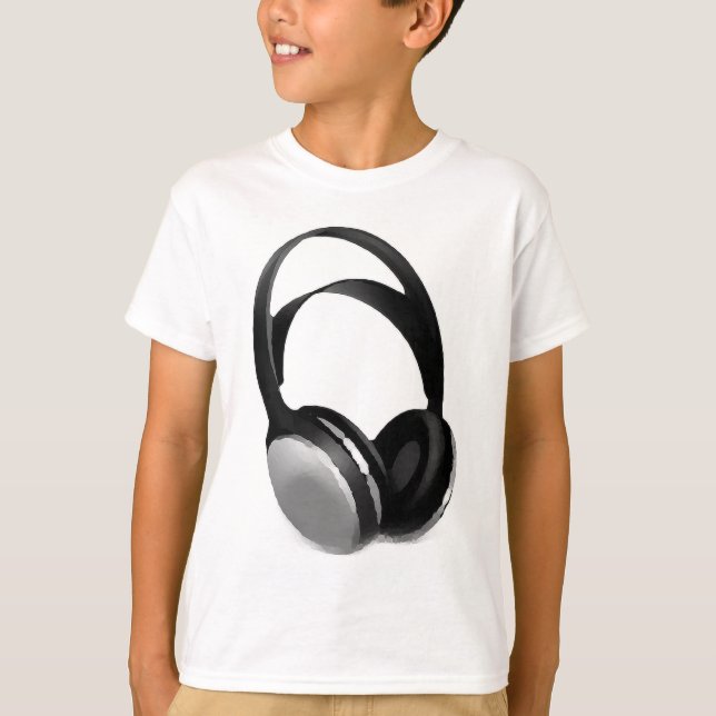 Högtalartelefon för popkonst tee shirt (Framsida)