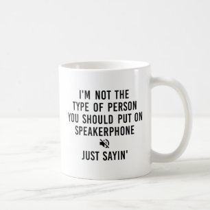 Högtalartelefon Kaffemugg