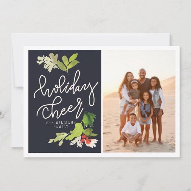 HÖGTID GLÄDJE JULKORT (Framsida)