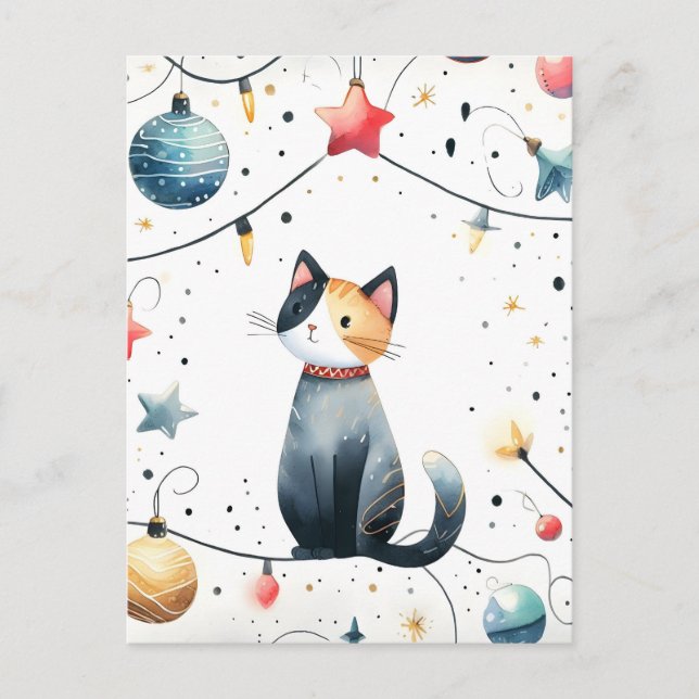 Högtidliga hälsningar helg vykort (Framsida)