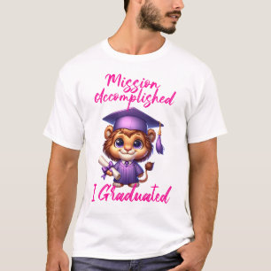 Högtidlighålla din stora prestation i studenten t shirt
