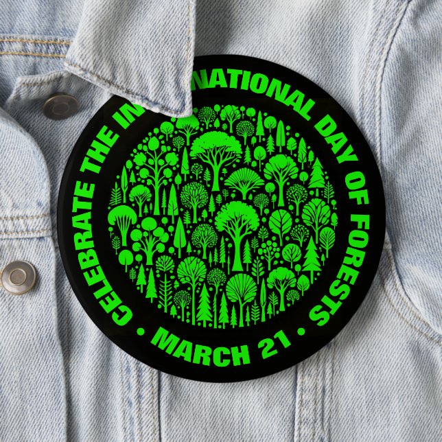 Högtidlighålla skogsdagen i Internationell Knapp (In Situ)