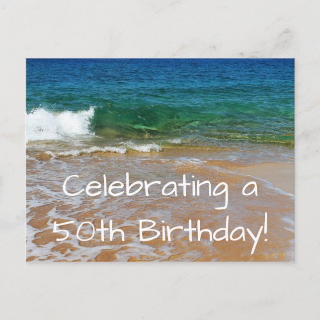 Högtidlighållande av 50:e inbjudan till vykort (Framsida)