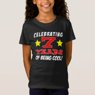 Högtidlighållande av 7 års Coola T Shirt