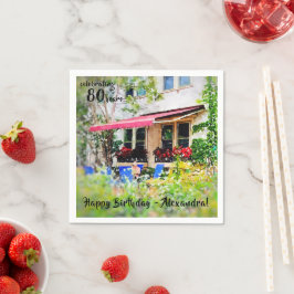 Högtidlighållande av 80 år Pappersservett