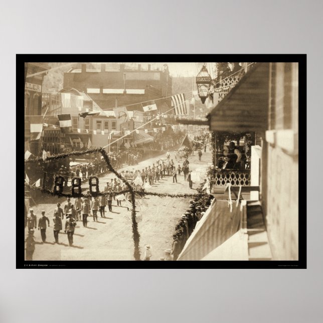 Högtidlighållande av en stretch av Railroad Deadwo Poster (Framsidan)