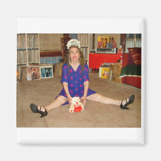 Högtidlighållande av nytt år med min singande Leks Magnet