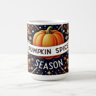 Högtidlighållande av pumpkin Spice Season Kaffemugg