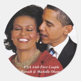 Högtidlighållandeprodukter för presidentämbetet runt klistermärke