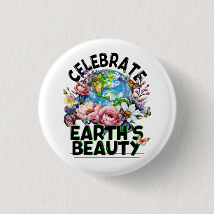 Högtidligt Jorden - Beauty, Earth Day Art Knapp