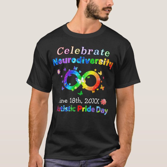 Högtidligt minnesdag för den audiovisuella mångfal t shirt (Framsida)