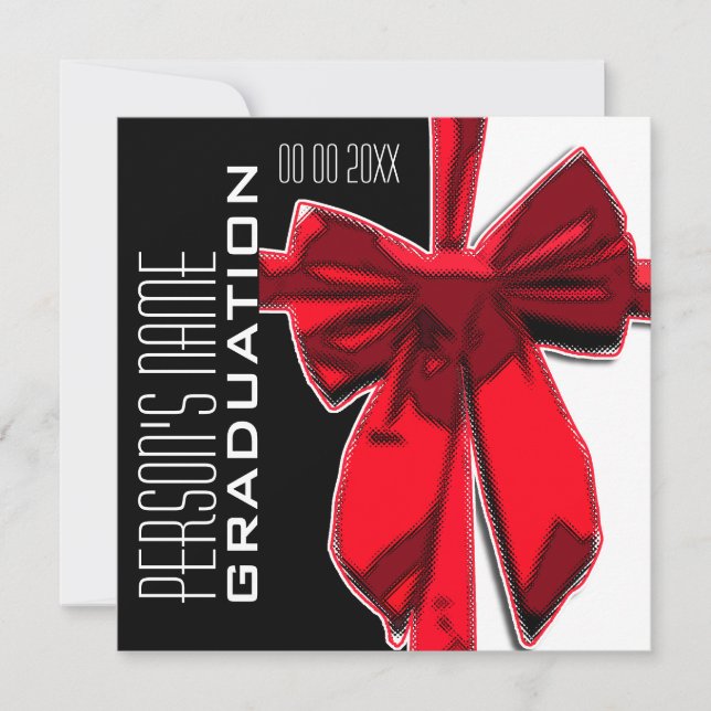 Högtidligt specialtillfälle i party inbjudningar (Framsida)