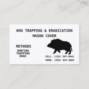 HOGTILLBEHÖRAR & ERADICATION VISITKORT