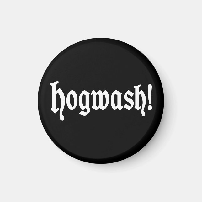 Hogtvätt! Magnet (Framsidan)