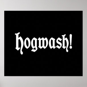 Hogtvätt! Poster