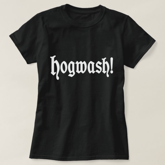 Hogtvätt! T Shirt (Design framsida)