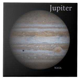 Högupplösande Globe av Jupiter Kakelplatta