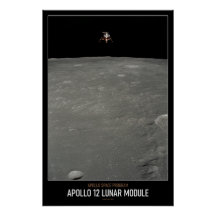 Högupplöst Astronomi Apollo 12 Lunar Module