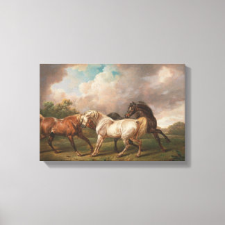 Högupplösta målningar i modern konst canvastryck