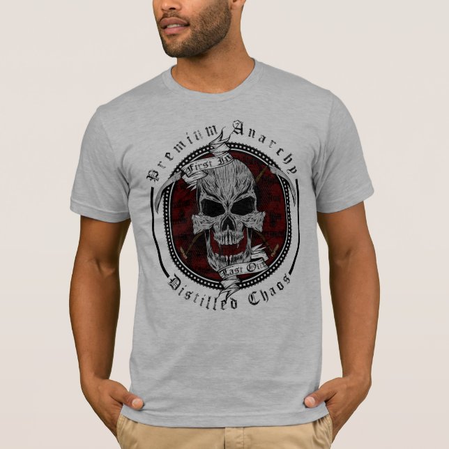 Högvärdig anarki t shirt (Framsida)
