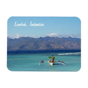 Högvärdig Flexi för Lombok fartyg magnet