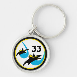 Högvärdig nyckelring för USAFA-skvadron 33