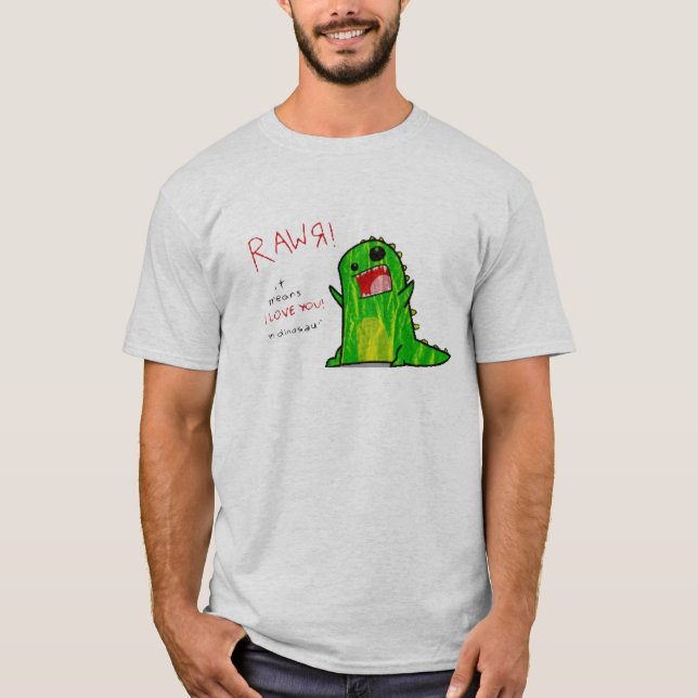 Högvärdig RAWR skjorta för begränsad upplaga T-shirt (Framsida)