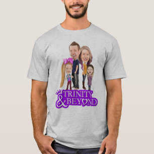 Högvärdiga trinity- och det okändamanar T-tröj T Shirt