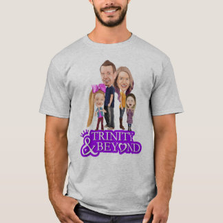 Högvärdiga trinity- och det okändamanar T-tröja T Shirt