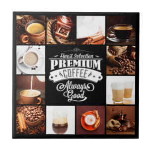 Högvärdigt alltid bra kaffe kakelplatta