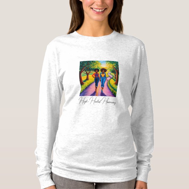 Högvärdigt harmoni t shirt (Framsida)