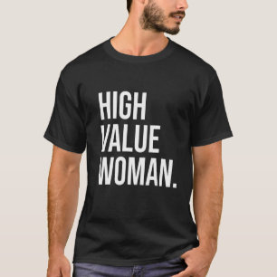 Högvärdigt kvinnligt positivt med stark Modig Förm T Shirt