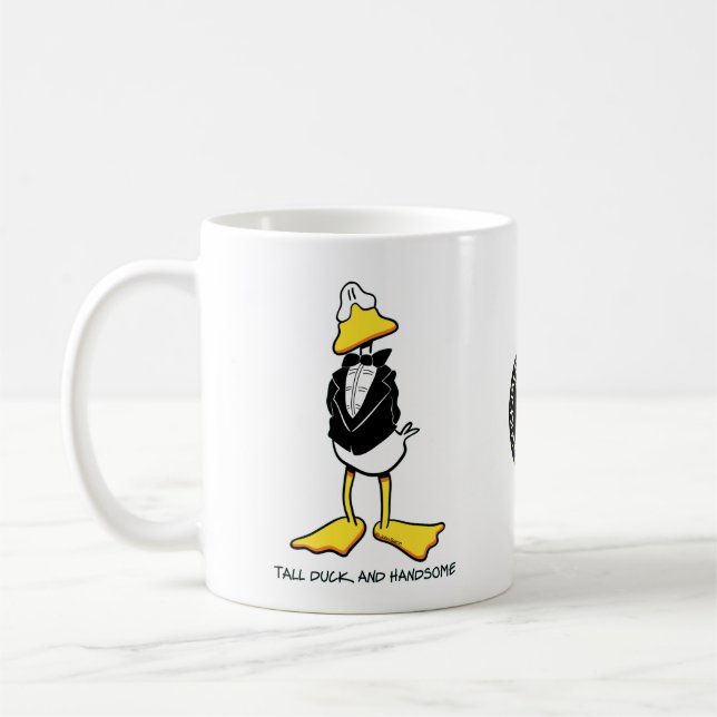 Högväxt anka och stiligt kaffemugg (Vänster)