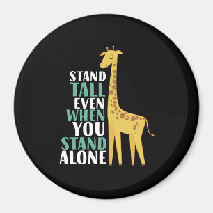 Högväxt även ensamt för inspirera magnet