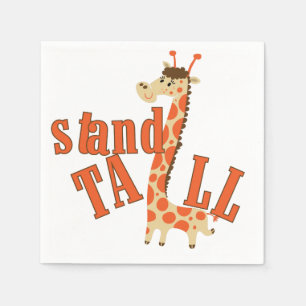 Högväxt giraffstativ pappersservett