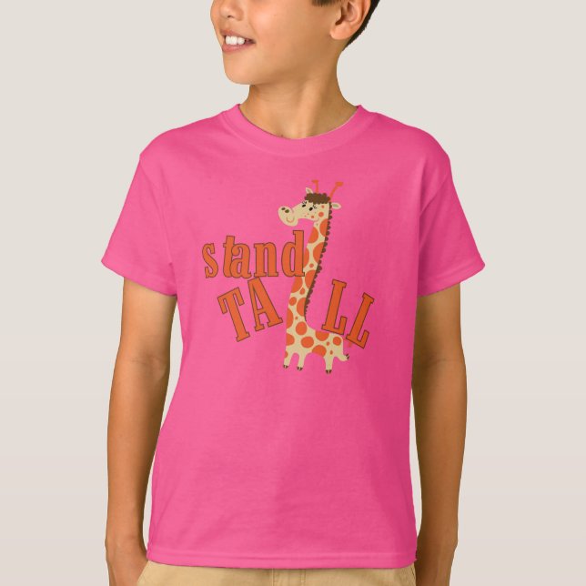 Högväxt giraffstativ tee (Framsida)