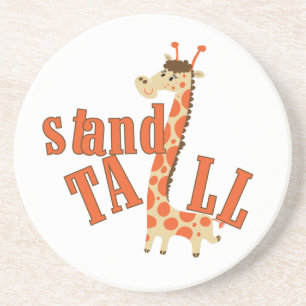 Högväxt giraffstativ underlägg sandsten