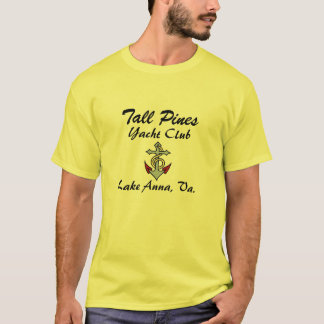 Högväxt gräsyachtklubb tee shirt