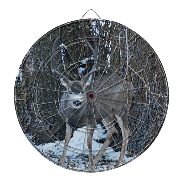 Högväxt kuggebock darttavla (Framsidan)