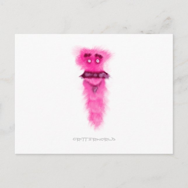 Högväxt Moustachenötkreatur Vykort (Framsida)