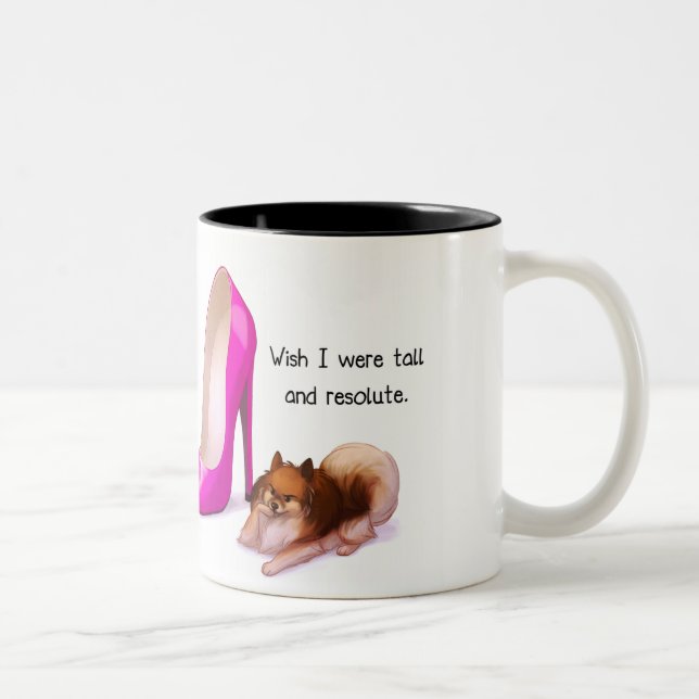 Högväxt och beslutsam mugg (Höger)